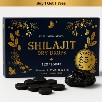 Pure Siberian Shilajit Dry Drops