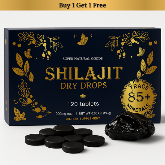 Pure Siberian Shilajit Dry Drops
