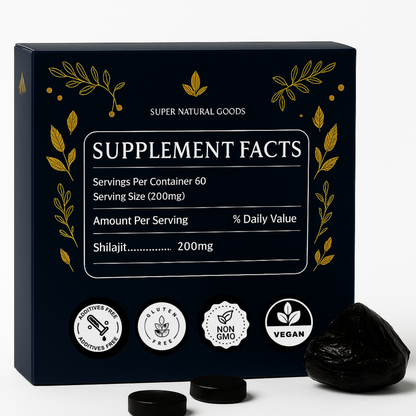 Pure Siberian Shilajit Dry Drops