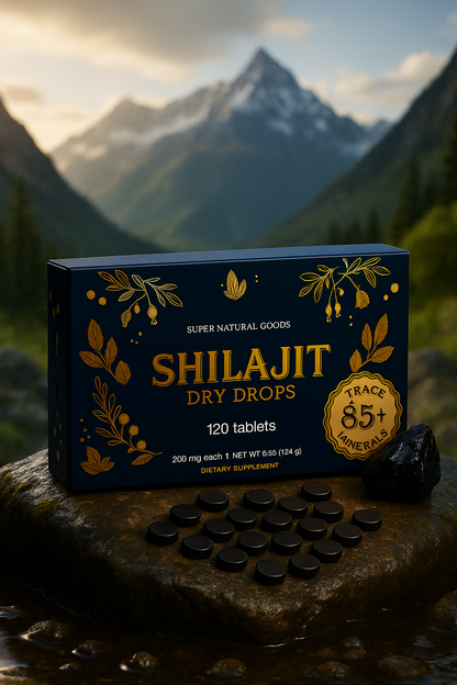 Pure Siberian Shilajit Dry Drops